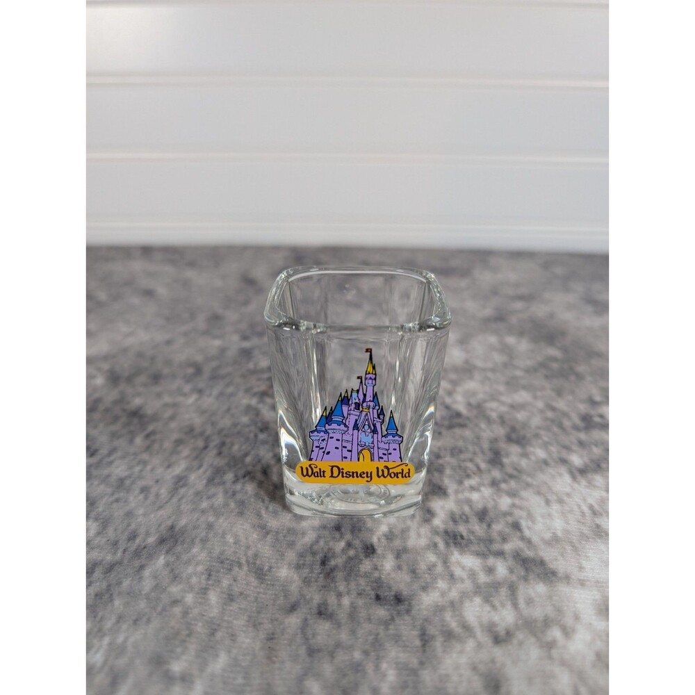 Vintage Walt Disney World Magic Kingdom Shot Glass